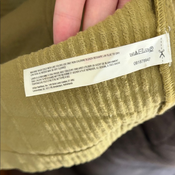 Free People Outta Here Midi Dress - Crushed Rosemary - M - NWT - 100% Cotton - Picture 7 of 14